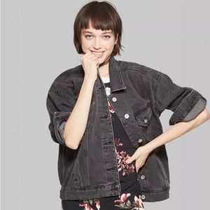 Brand: Wild Fable (NWT)
Oversized denim jacket made from 100% cotton
